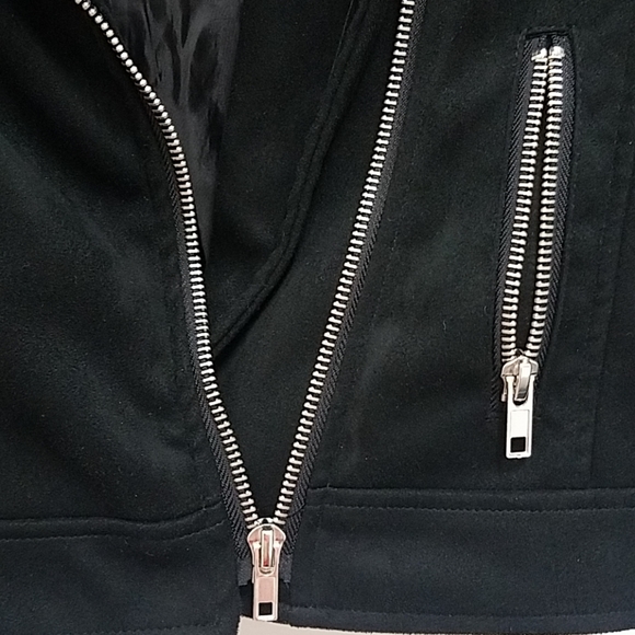 Suede motocycle jacket - Picture 3 of 7